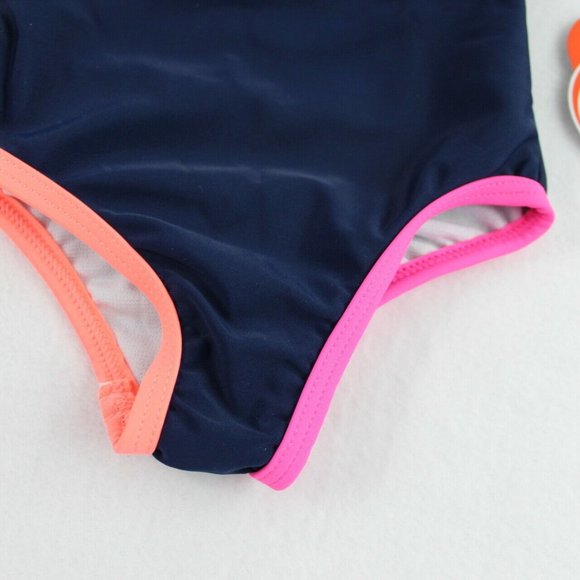 Wonder Nation One Piece Swimsuit Baby Girl 12M - Picture 4 of 7